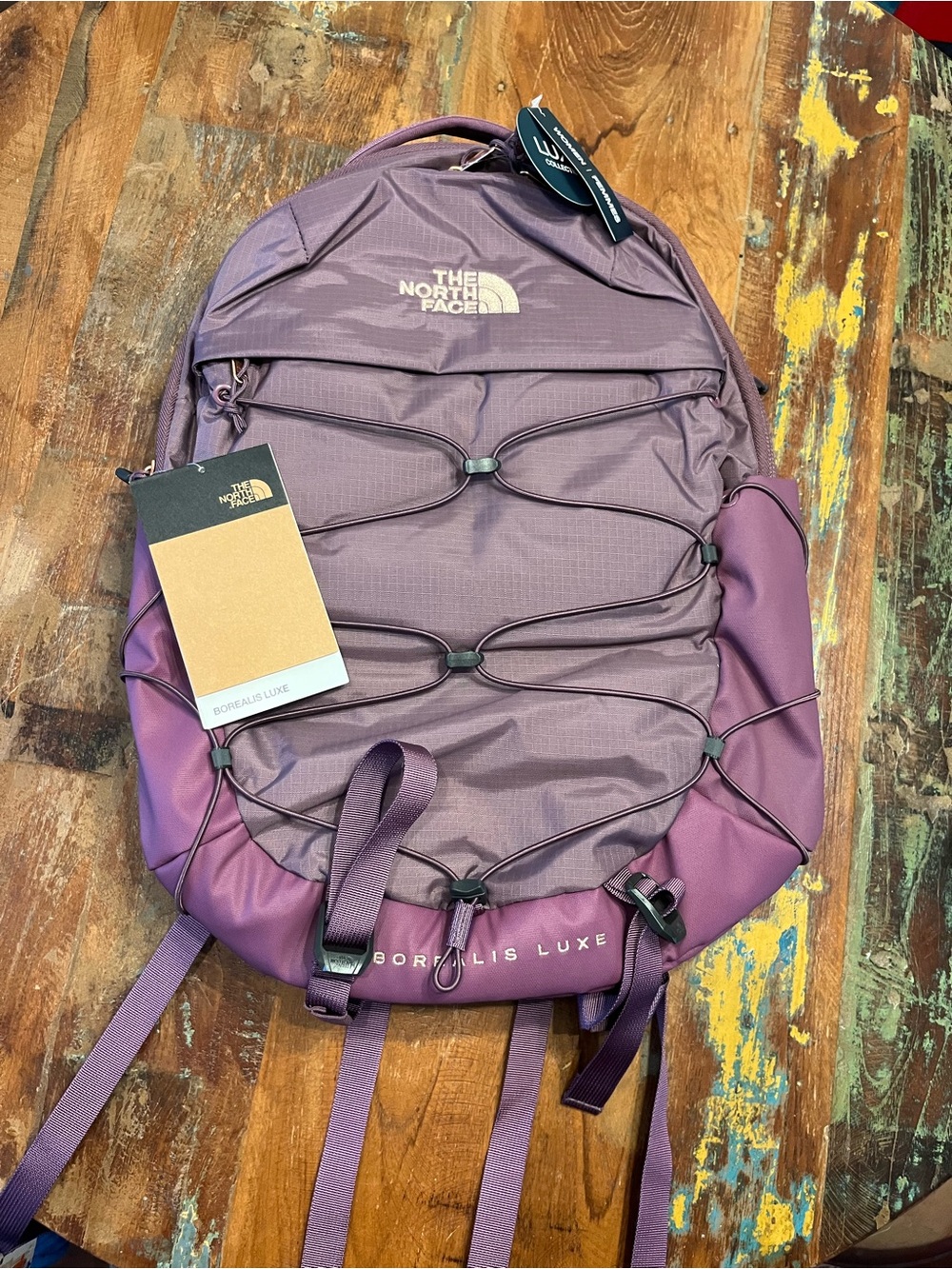 NWT North Face Borealis Luxe Women’s Backpack-Midnight Mauve